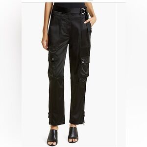 JONATHAN SIMKHAI | Satin Cargo Utility Pants